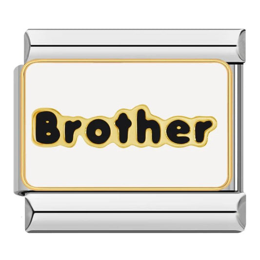 Brother, on Silver - Charms Official
