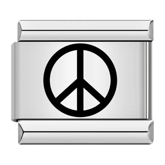 Peace, on Silver - Charms Official