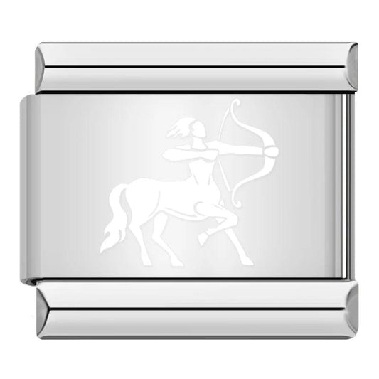 Sagittarius, on Silver - Charms Official